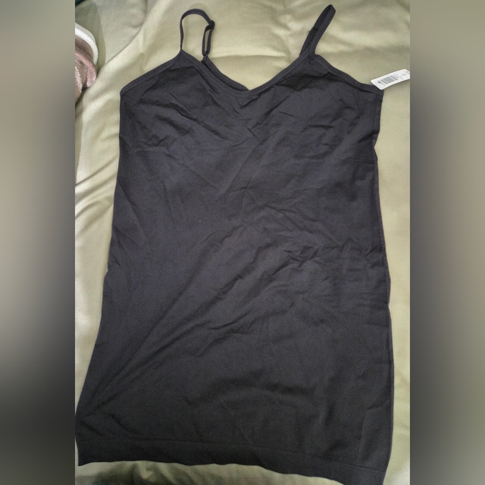 Womens Black V-Neck Shirt